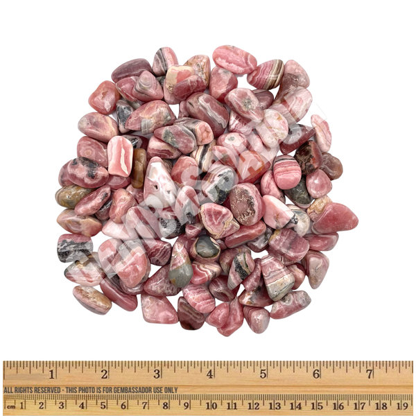  Rhodochrosite - Tumbled (1 lb parcel)