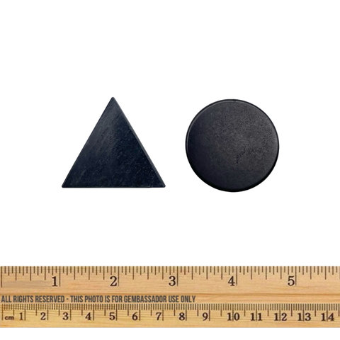 Shungite - Pocket Harmonizers (Triangle/Circle)