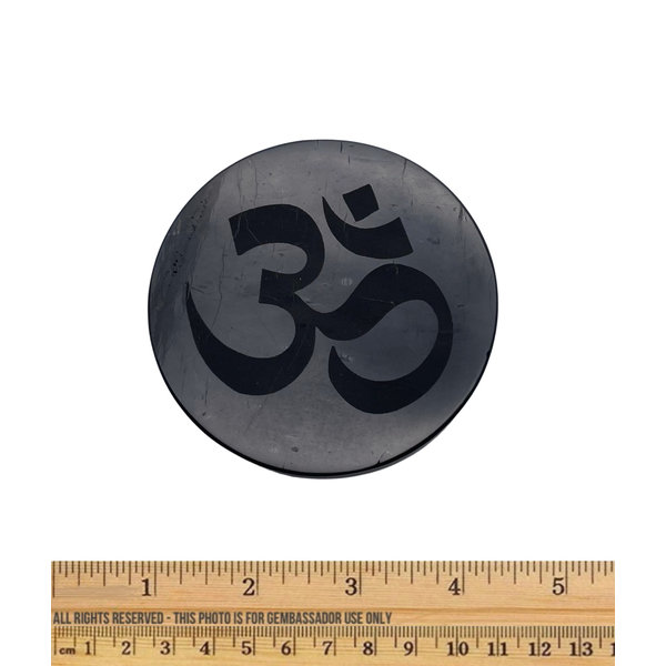  Shungite - Tile - Round (Ohm)