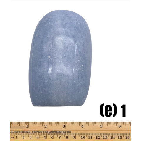 Blue Calcite - Standing Free Form (e1)