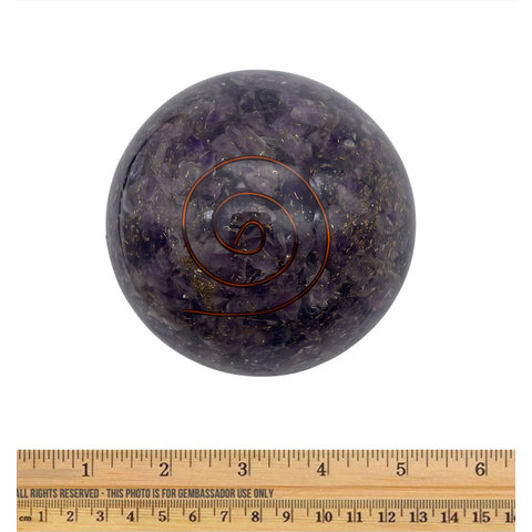 Organite Large Sphere - Amethyst