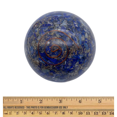 Organite Large Sphere - Lapis