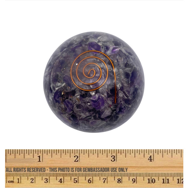  Organite Small Sphere - Amethyst