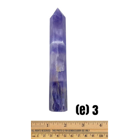 Fluorite - Polished Point (e3)