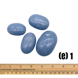 (e1) Angelite - Palm Stone Pillow (4 piece parcel) (e1)