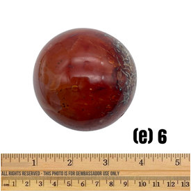 (e6) Carnelian - Sphere (e6)