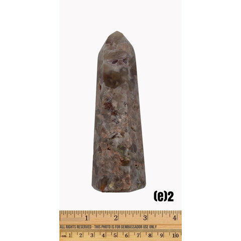 Mosaic Chalcedony - Polished Point (e)2