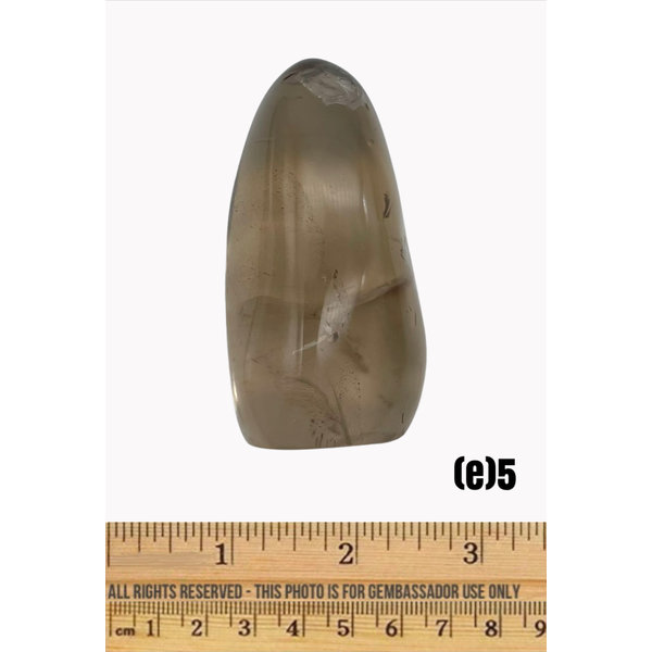 (e5) Smoky Quartz - Standing Free Form (e)5