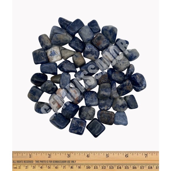  Sodalite - Tumbled Small (1 lb parcel)