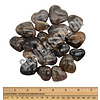 Black Moonstone - Hearts (1 lb parcel)