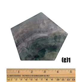 (e1) Fluorite - Polished Slab (e1)