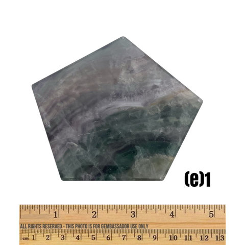 Fluorite - Polished Slab (e1)