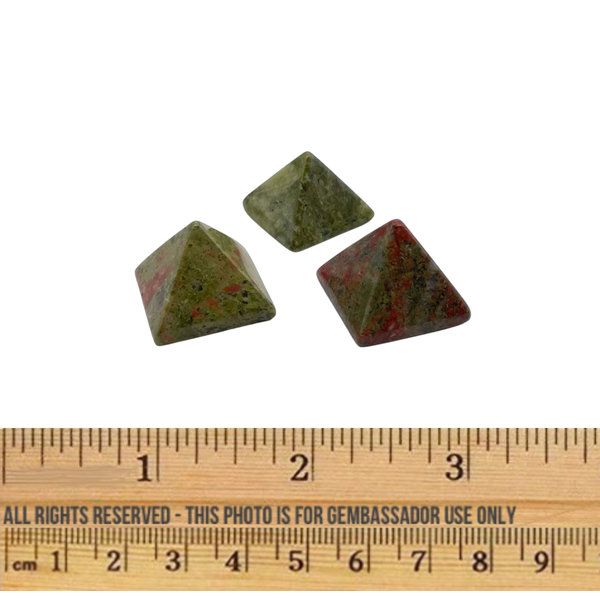  Unakite - Micro Pyramid