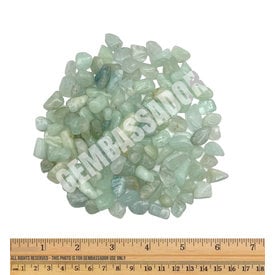  Aquamarine - Tumbled Micro (1/2 lb parcel)