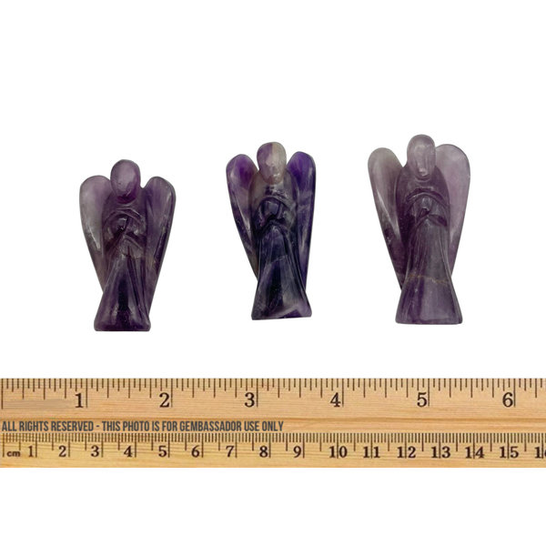  Amethyst - Angel (2 inch)