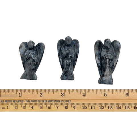Larvikite - Angel (2 inch)