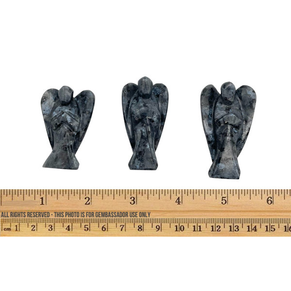 Larvikite - Angel (2 inch)