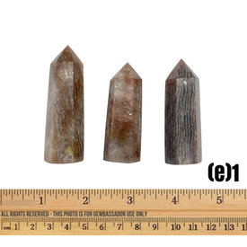 (e1) Thousand Layer Quartz - Polished Points (3 piece parcel) (e1)