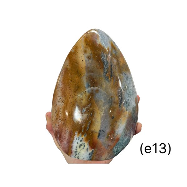  Ocean Jasper - Standing Free Form (e13)