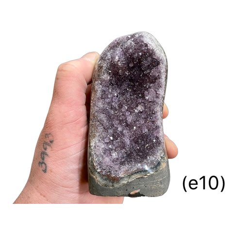 Amethyst -Standing Clusters/Cut Base (e10)