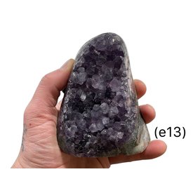  Amethyst -Standing Clusters/Cut Base (e13)