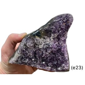  Amethyst -Standing Clusters/Cut Base (e23)