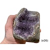 Amethyst -Standing Clusters/Cut Base (e26)