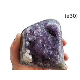  Amethyst -Standing Clusters/Cut Base (e30)