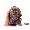 Amethyst -Standing Clusters/Cut Base (e31)