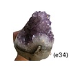 Amethyst -Standing Clusters/Cut Base (e34)