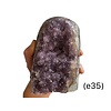 Amethyst -Standing Clusters/Cut Base (e35)