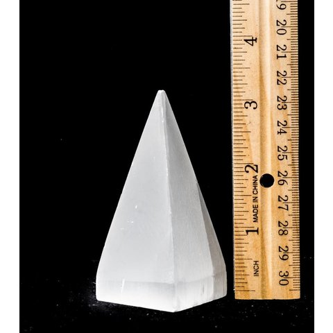 Selenite - Pyramid (Approx. 10cm)