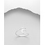 Sterling Silver Wave Ring