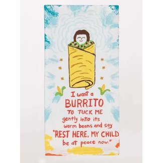 Blue Q Dish Towel-I want a Burrito