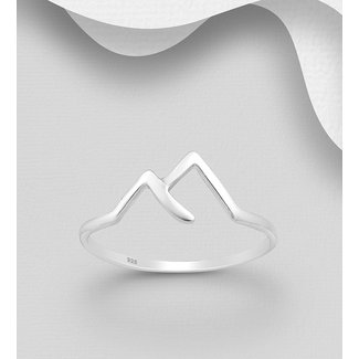 Sterling Sterling Silver Ring- Mountain