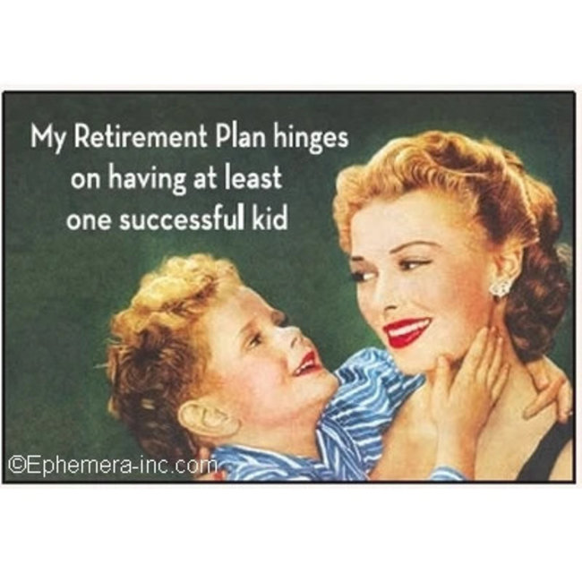 Ephemera Magnet-Retirement Plan