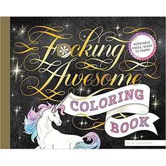 Raincoast Books F*cking Awesome Colouring Book