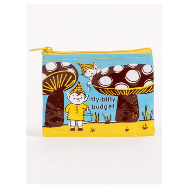 Blue Q Coin Purse-Itty Bitty Budget