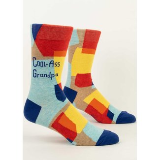 Blue Q Men's Socks- Cool Grandpa