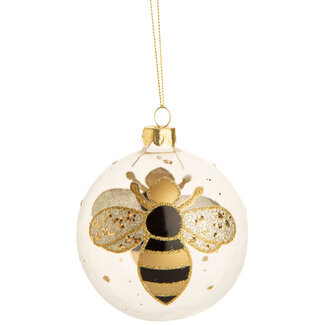 Option 2/ Silver Tree Ornament- Bumble Bee Ball
