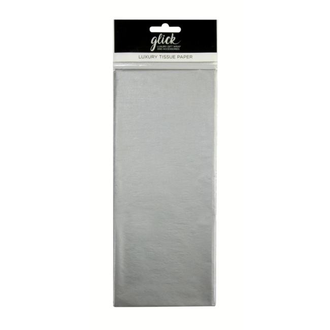 Tissue-Plain Silver