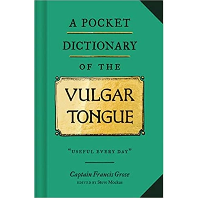 Book- Pocket Dictionary of The Vulgar Tongue