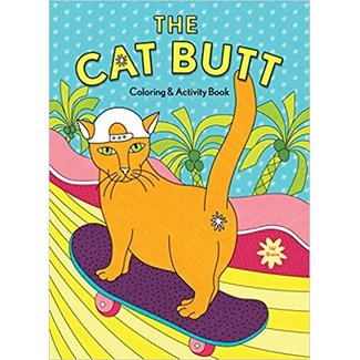 Cat Butt Colouring and Activity Book