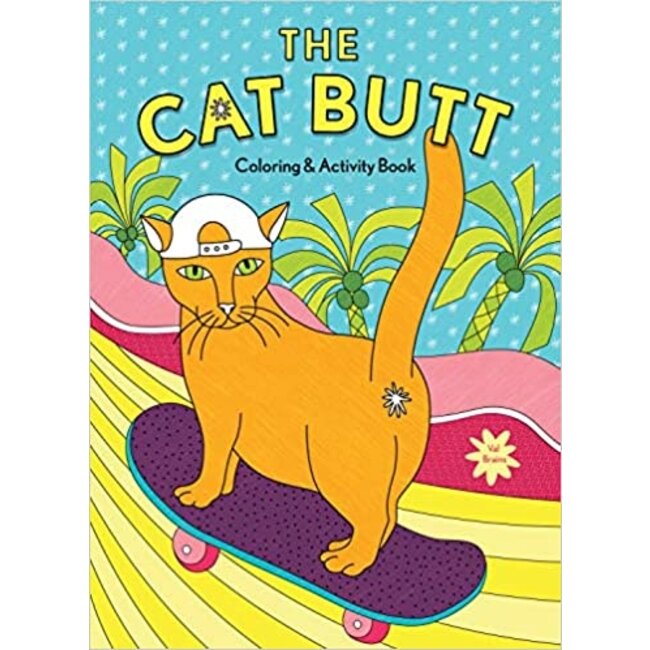 Cat Butt Colouring and Activity Book