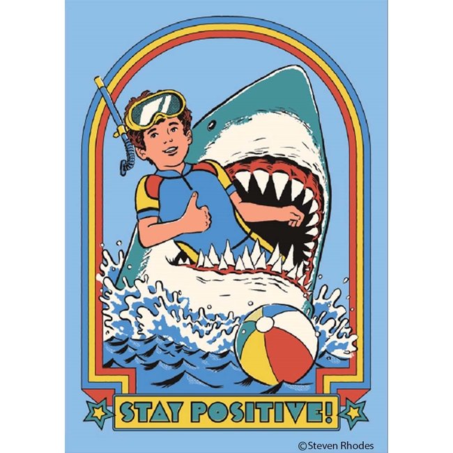 Ephemera Magnet-Stay Positive
