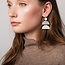 Scout Stone Half Moon Earring Picasso Jasper/Gold