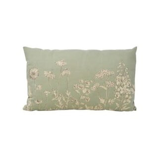 Nostalgia Import Cushion - Botanical Green - Rectangle