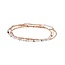 Scout Delicate Stone Necklace/Bracelet -Howlite/Rose Gold