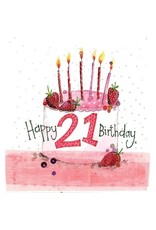 Alex Clark Card- Happy 21ST Birthday