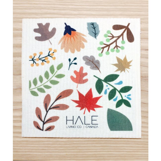 Hale Living Co. Eco Friendly Sponge Cloths - Leaf Medley